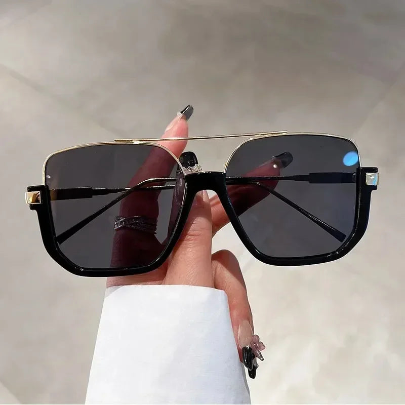 2025 New Vintage Oversized Sunglasses Fashion Women