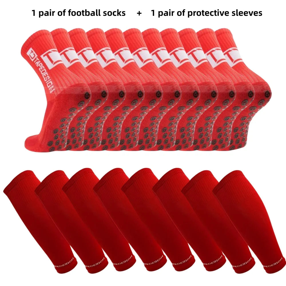 Football Socks for Men and Women Anti-Slip Grip Comfortable