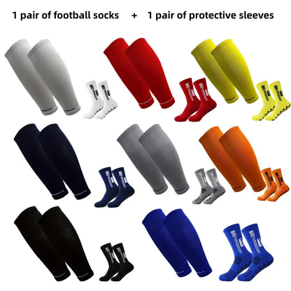 Football Socks for Men and Women Anti-Slip Grip Comfortable