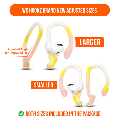 WC HookZ - Over Ear Hooks for Airpods Pro 1, 2 & Airpods 1, 2, 3