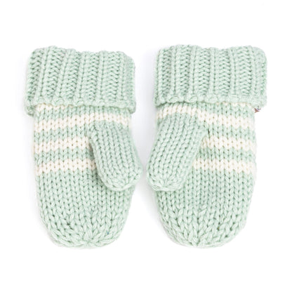 Heart Design Winter Hat Set with Cute Animal Mittens for Girls 1-6 Years, Fleece-Lined for Comfort