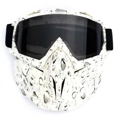 Unisex Snowboard Glasses Snowmobile Skiing Goggles For Men Women Windproof Sunglasses With Detachable Mask